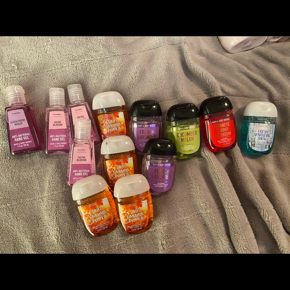 Bath and body works hand sanitizer lot